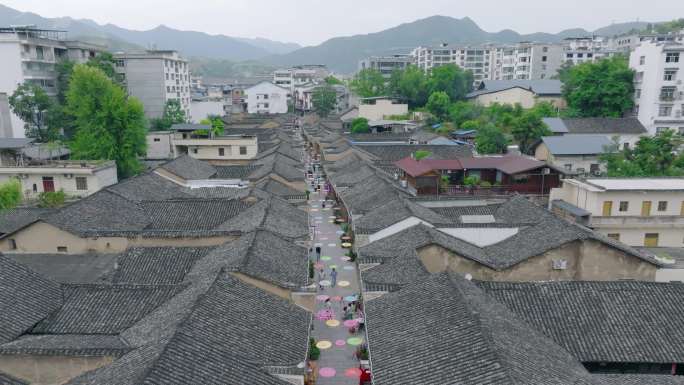 十堰郧西上津古镇地标景点