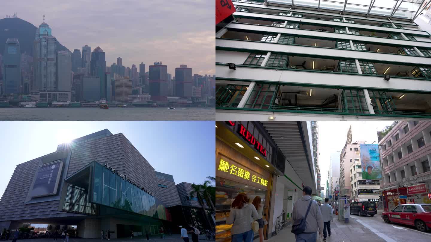4K香港城市人文空镜合集6