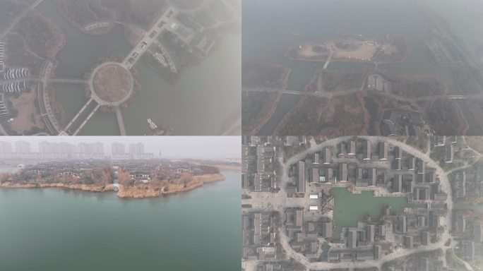 雾中徐州潘安湖