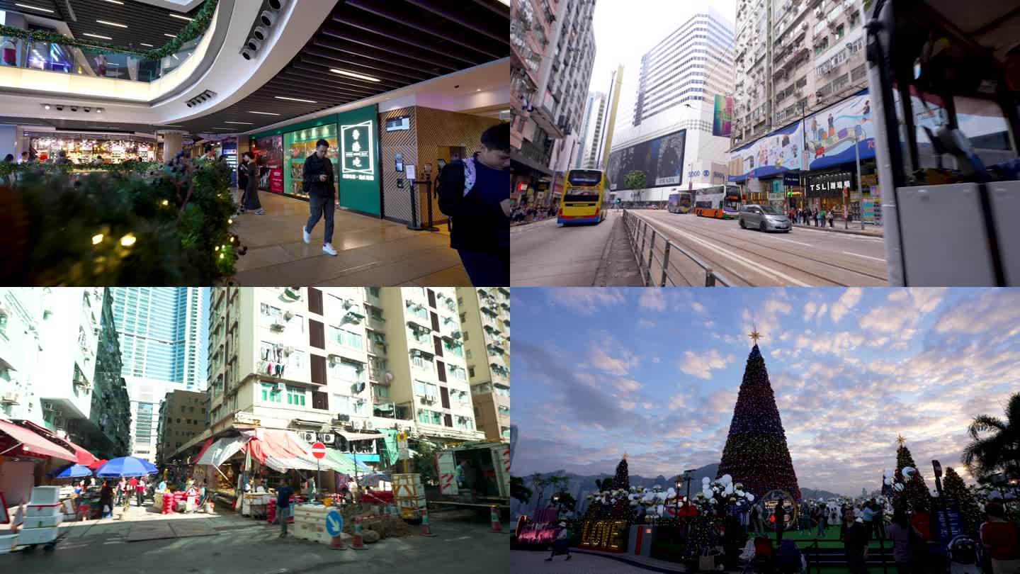 4K香港城市人文空镜合集14