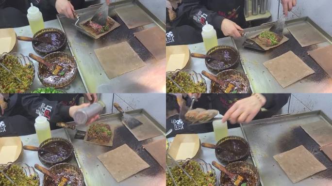 烤苕皮制作过程