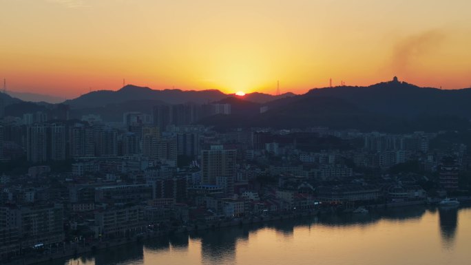 惠州夕阳落日