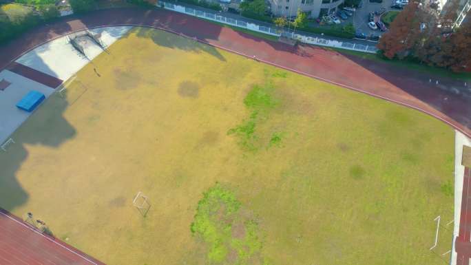 浙江大学西溪校区风景航拍