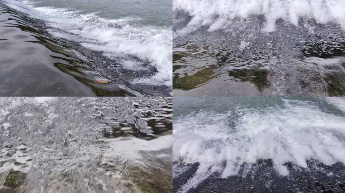 河流水闸水坝水利农田水系灌溉溪水涓涓流水