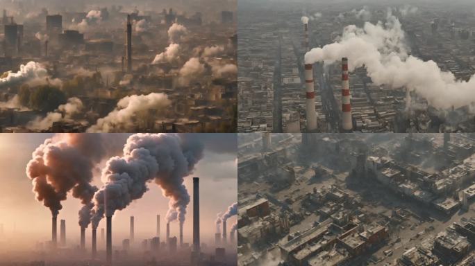 城市工业化污染严重城市