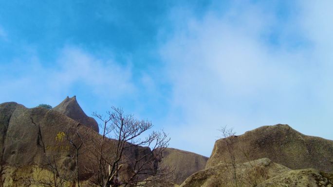 黄山风景区壮观云海延时唯美风景视频素材