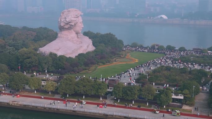 长沙橘子洲毛主席雕像