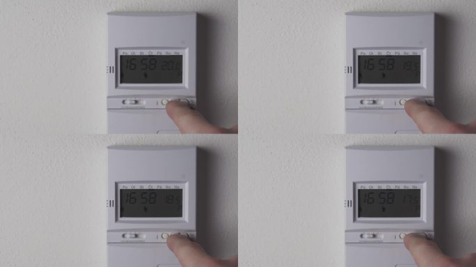 降低加热温控器温度，显示和手近距离查看，降低成本