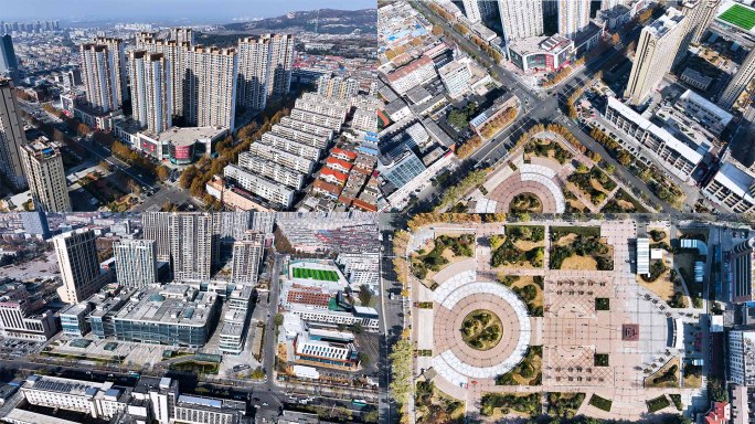 邹城市航拍大景集合