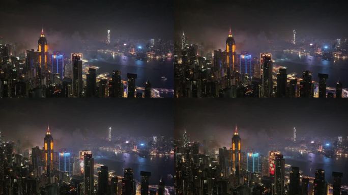 2024香港跨年航拍5.1k视频
