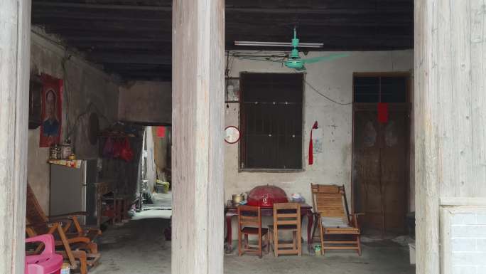 岑溪樟木古街中国传统古村落破败的村落