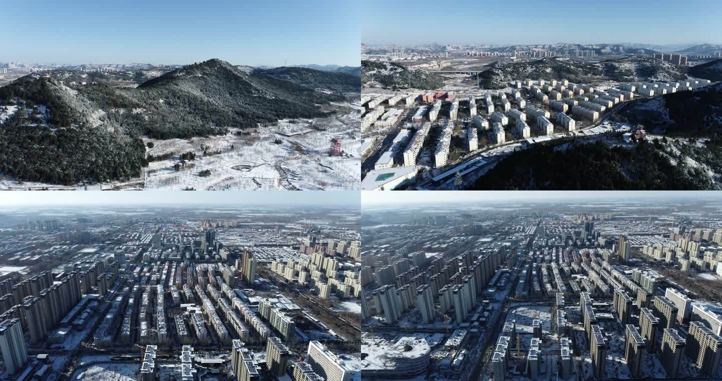 济南长清雪景