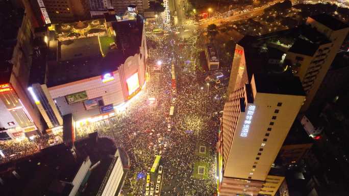 2024年南宁跨年倒计时现场