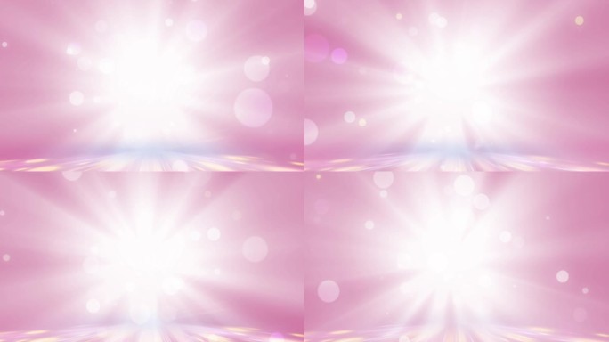 粉色放射粒子光效背景