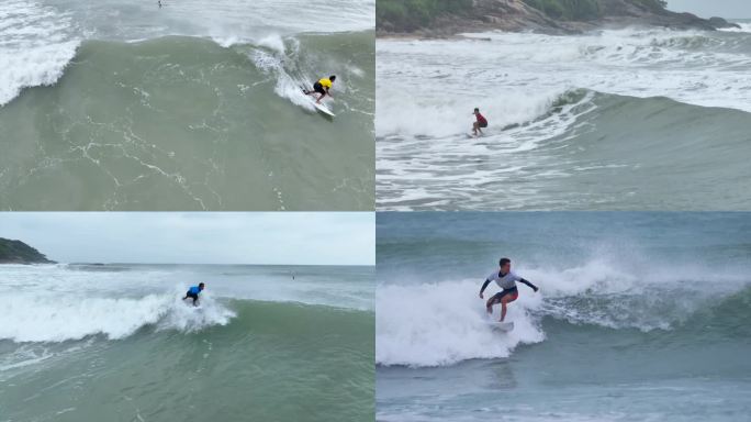 中国万宁日月湾短板冲浪