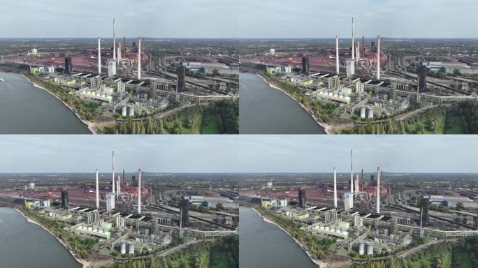 杜伊斯堡的施韦尔格恩焦化厂是世界上最大的焦化厂之一。