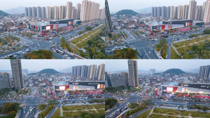 南安十字路口延时