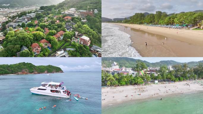 原创 泰国普吉岛海岛旅游度假航拍风光合集