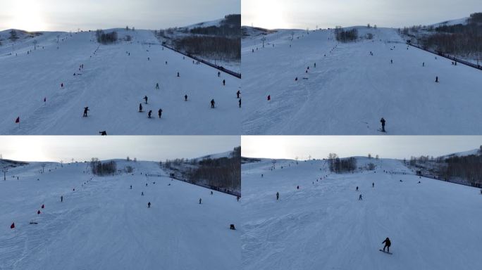 内蒙古牙克石凤凰山滑雪场