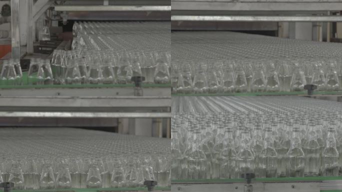 10玻璃瓶生产流水线 工厂生产车间