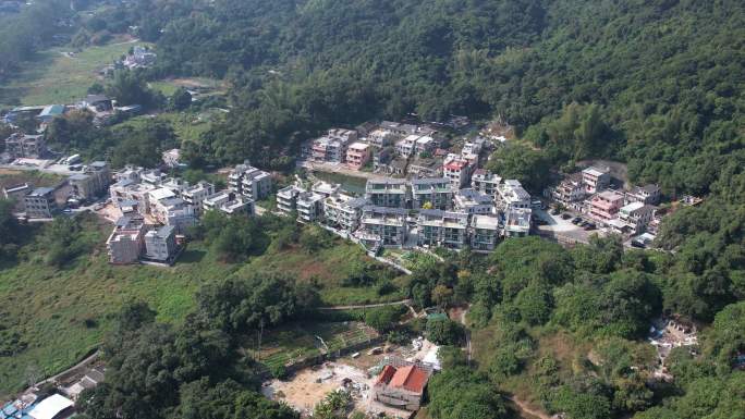 【正版素材】香港沙头角上麻雀岭村