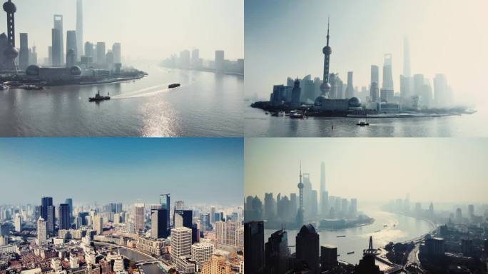 上海雾天适合疫情类宣传片