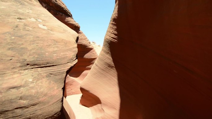 美国羚羊峡谷令人惊叹的岩层