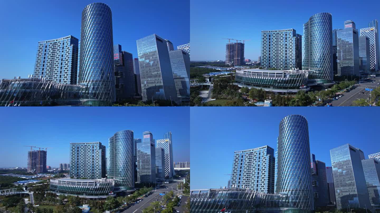 前海JW万豪酒店航拍