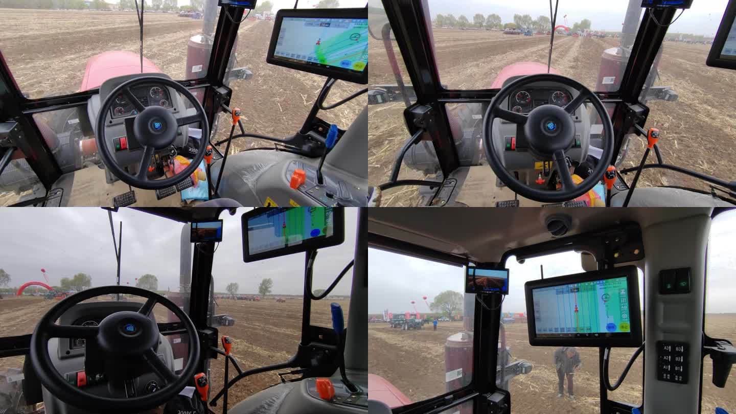 无人农机 自动驾驶农机 无人农场