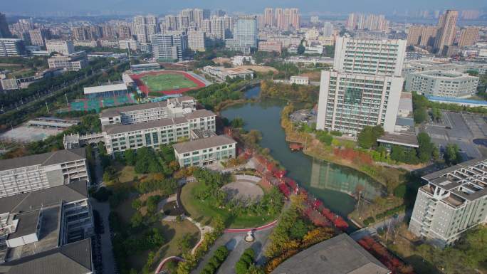 航拍福建江夏学院