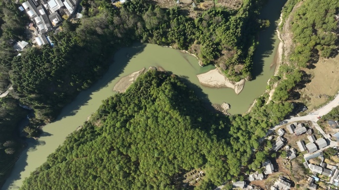 地貌 地理 河流 绿化 自然 村庄 环保