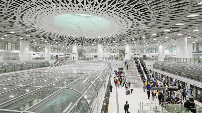 深圳之眼岗厦北地铁站