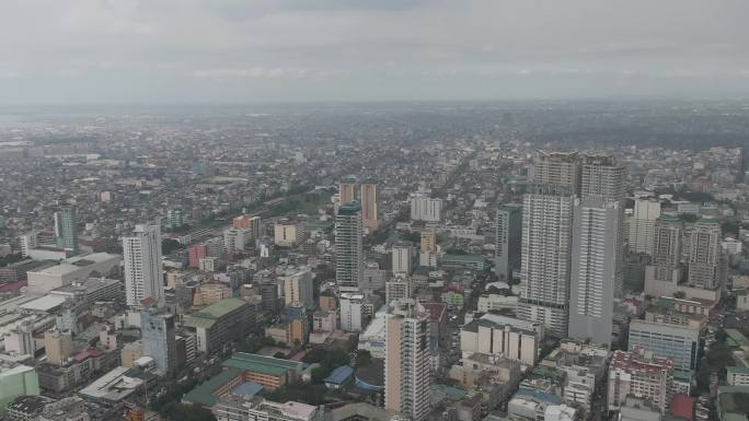 菲律宾 马尼拉 城市航拍
