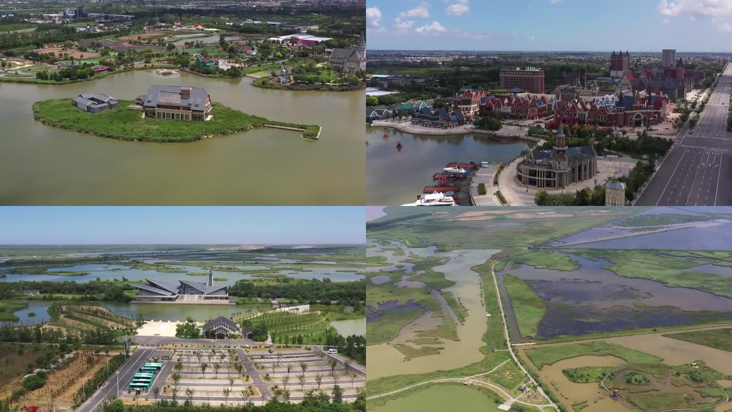 大丰荷兰花海 丹顶鹤湿地生态旅游区