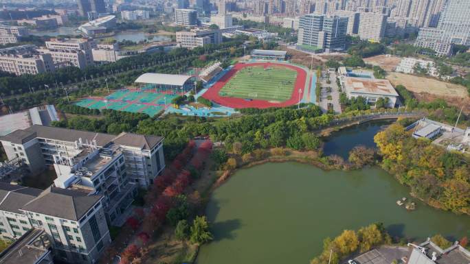 航拍福建江夏学院