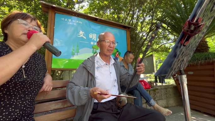 清晨 人文 街景 早市 人群 视频 素材