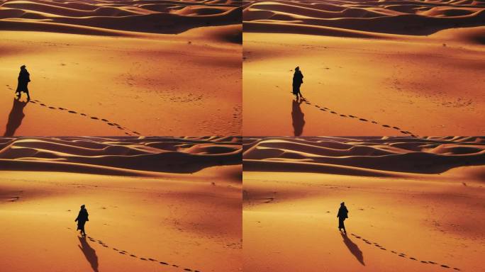 行走中的沙丘