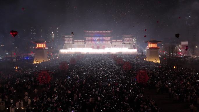 洛阳市应天门跨年倒计时