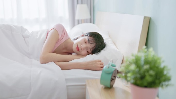 亚洲女性睡眠质量好