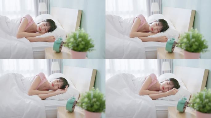 亚洲女性睡眠质量好