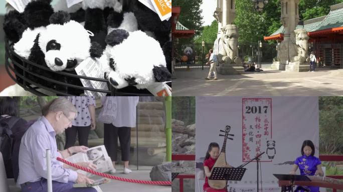 柏林动物园喜迎大熊猫庆祝活动