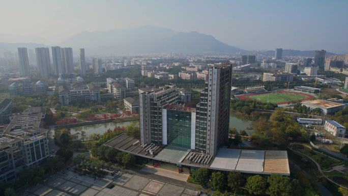 航拍福建江夏学院