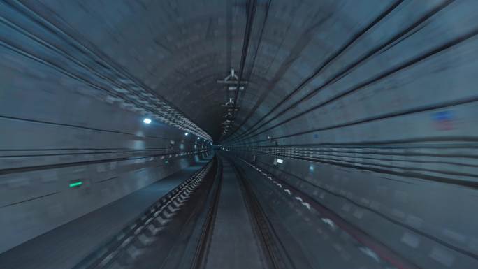 8k地铁隧道素材