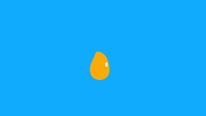 在蓝色屏幕上把鸡蛋变成眼睛。