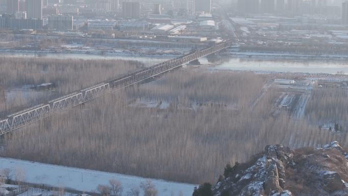 黄河流凌