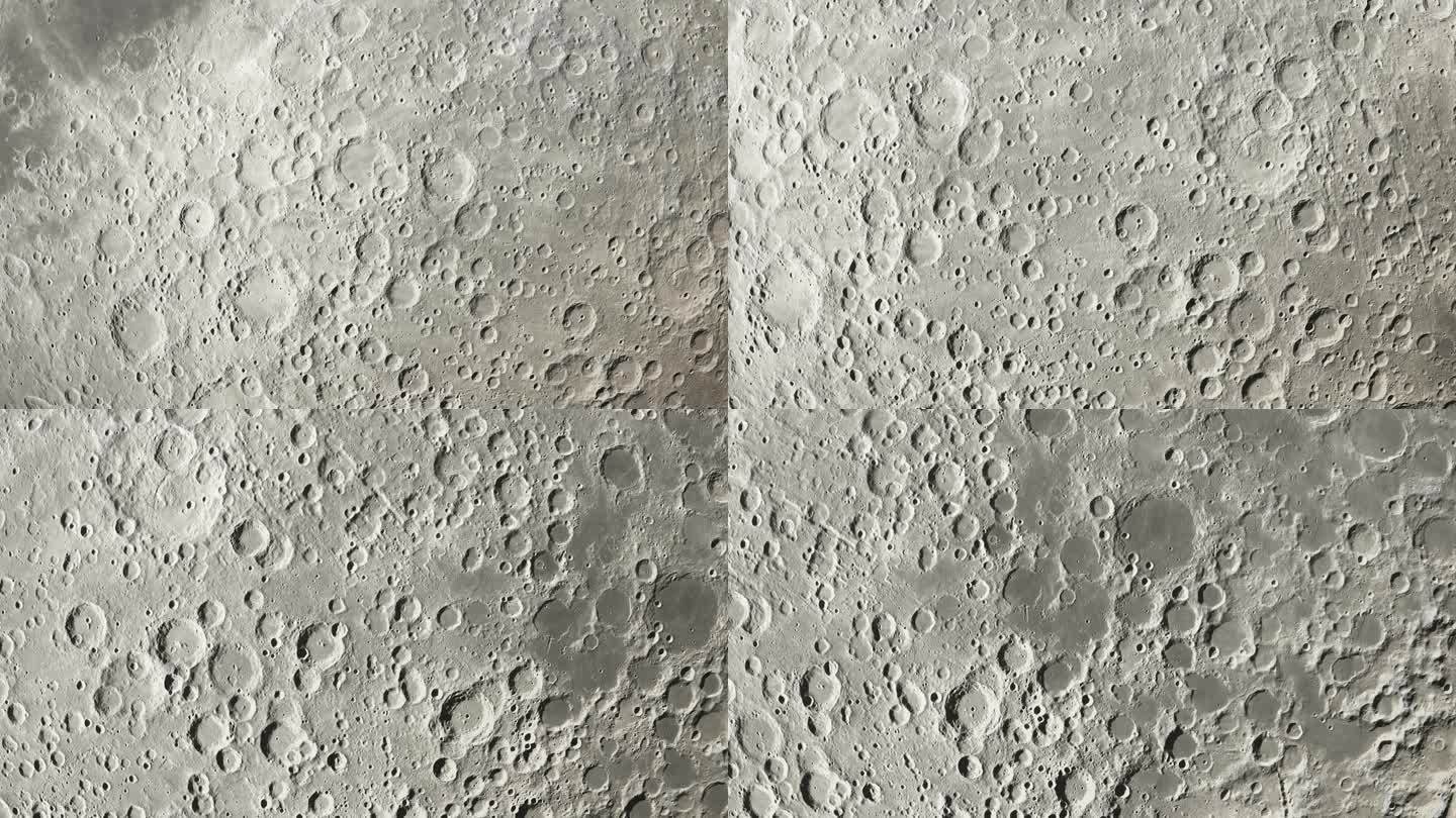 月球坑 月球 月球表面
