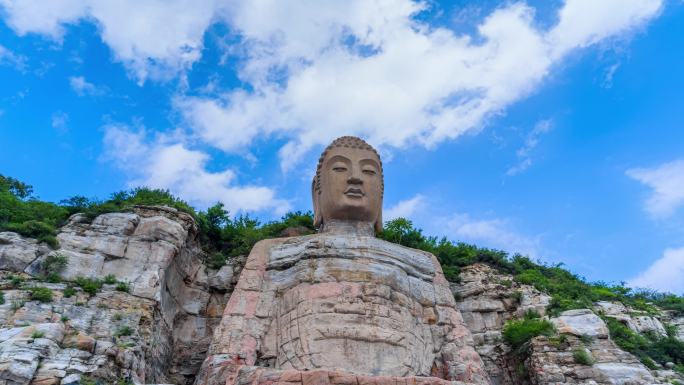 太原蒙山大佛延时合集