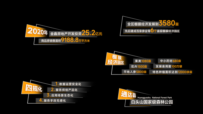 白色党建党政字幕条