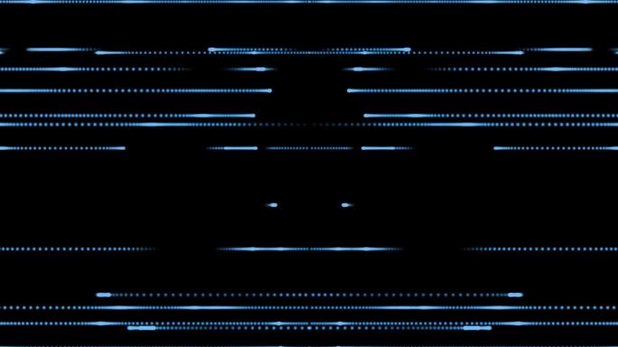 蓝色光束光线线条粒子光效穿梭宽屏超宽屏