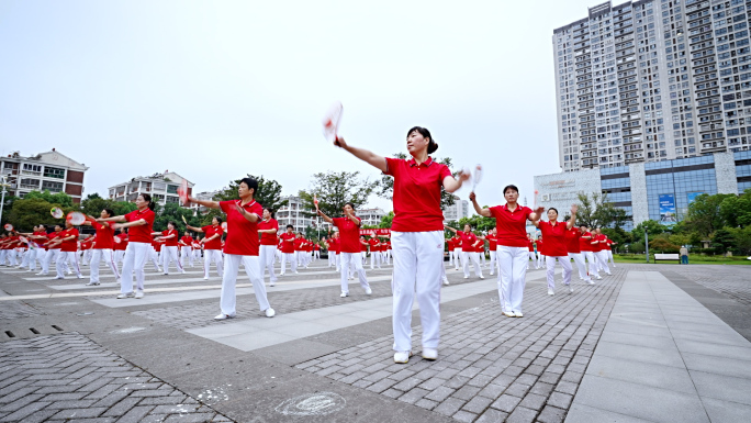 广场舞全民健身运动